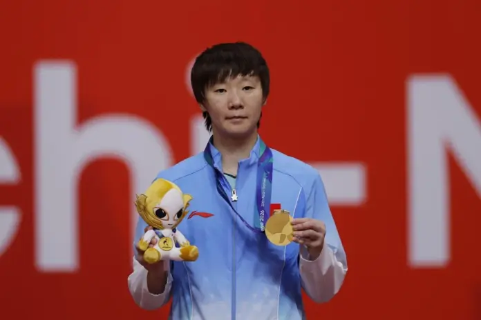 王曼昱が孫穎莎を破り女子シングルス金メダル　アジア大会で中国勢が躍進